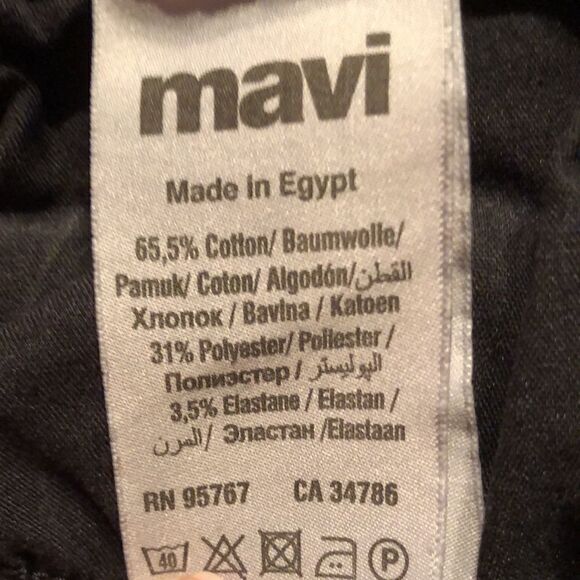 Mavi Jeans Co Alexa Mid-Rise skinny jeans size 25 - Picture 7 of 11